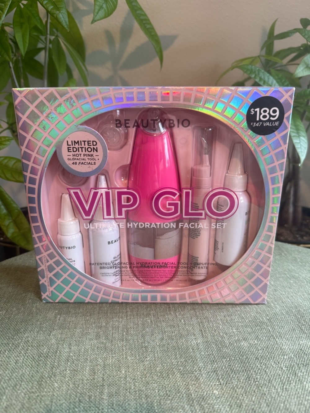 BeautyBio VIP GLO Ultimate Hydration Facial Set 💖✨ (Limited Edition)